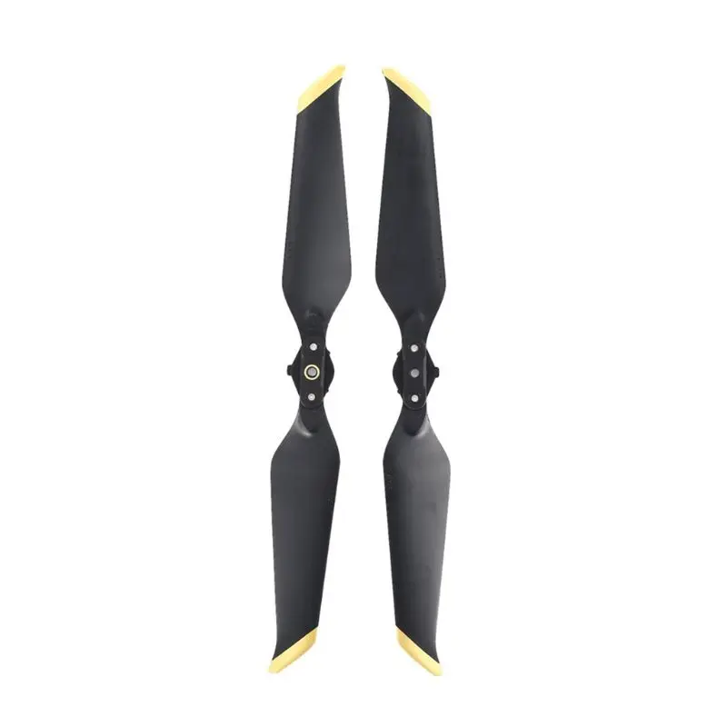 4 пары золото 8743F низкий уровень шума пропеллеры лезвие для DJI MAVIC 2 PRO/ZOOM Drone E5BA