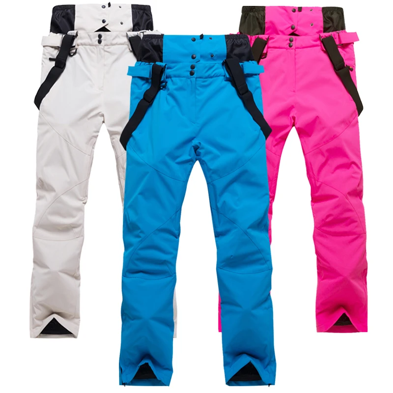 Лыжные брюки для мужчин и женщин, ветрозащитные водонепроницаемые теплые парные зимние брюки, зимние лыжные штаны для сноуборда
