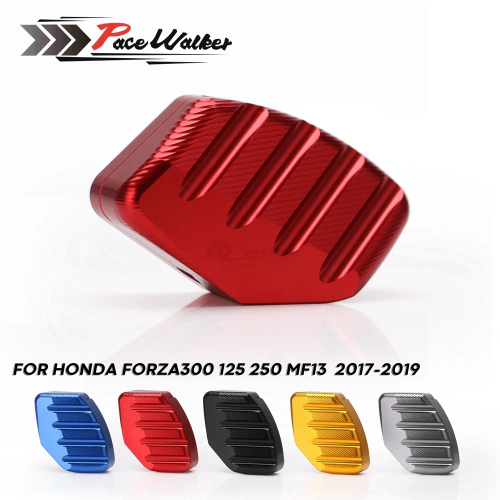 

5 Color Motorcycle CNC Kickstand Footrest Foot Side Stand Extension Pads Support Plate For Honda Forza300 125 250 MF13