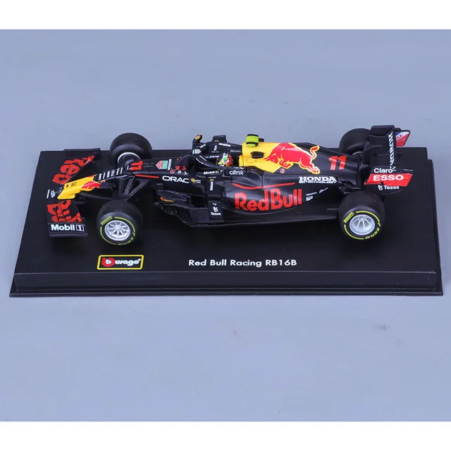 Bburago 1:43 2021 F1 Red Bull Racing RB16B 33# Max Verstappen Turkey Special Livery Racing Die Cast Model Alloy Car Toy RB16B-11