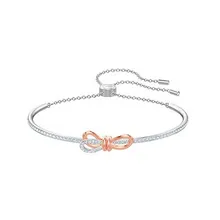 High quality SWA new women's bow, female geometric design fashionable silver bracelet