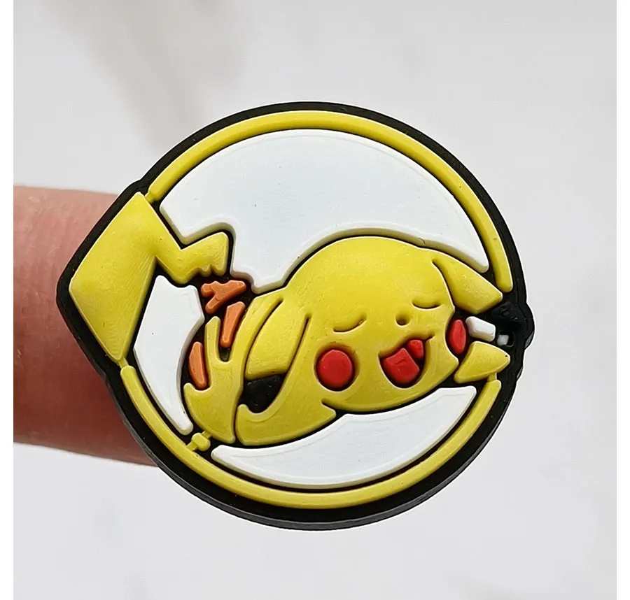 Novelty Design Japan Anime PVC Shoe Charms Sandal Accessories Cartoon Ball Animals Shoe Buckle Decoration Jibz For Croc Charms