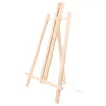 

Hot Sale 50cm Wood Easel Advertisement Exhibition Display Shelf Holder Studio Painting Stand Drop Shipping