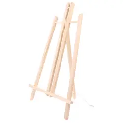 Hot Sale 50cm Wood Easel Advertisement Exhibition Display Shelf Holder Studio Painting Stand Drop Shipping