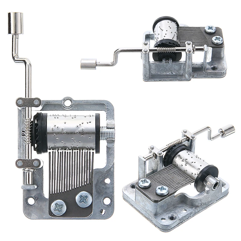 Mayitr Mechanical Hand Crank Movements Parts Craft DIY Music Box