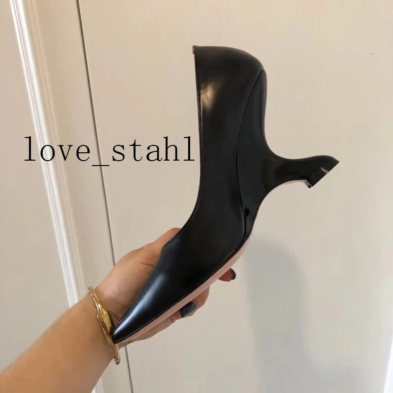 Г. lovestahl/женские высококачественные роскошные зеркальные кожаные туфли с острым носком на высоком каблуке, индивидуальная форма, высокий каблук