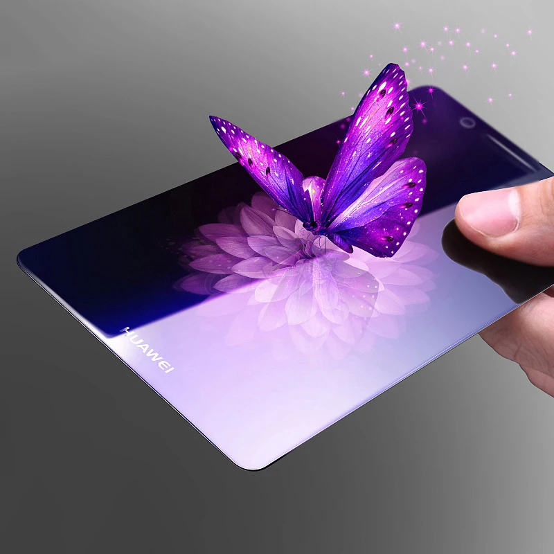 3D изогнутое закаленное стекло Onenine Защитная пленка для huawei P9 Lite Plus 2017 2.5D P9lite|tempered