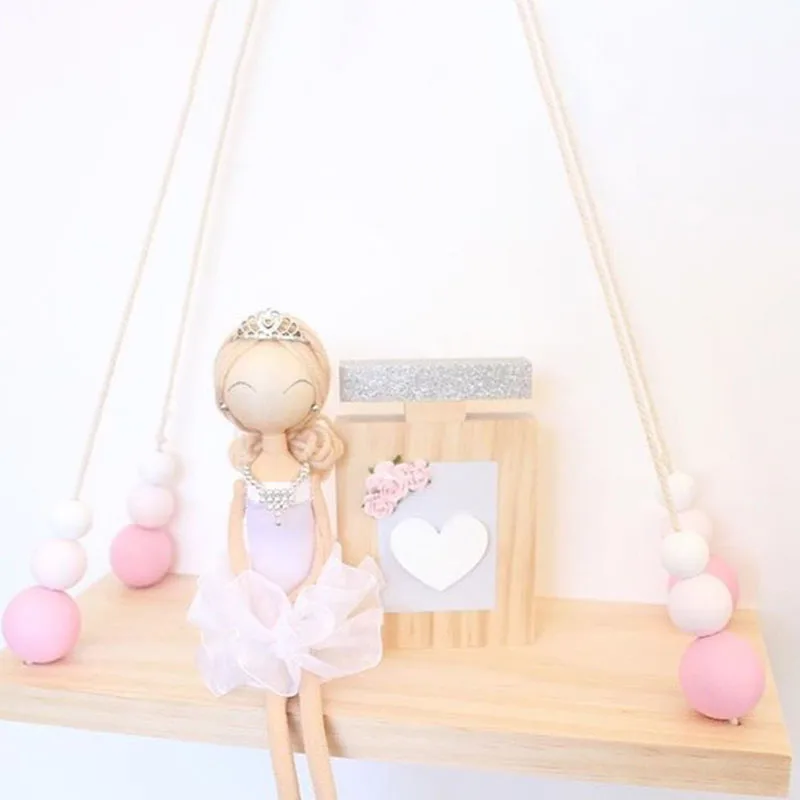 Настенные деревянные полки в скандинавском стиле настенные декоративные