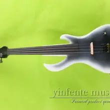 5 струнная электрическая скрипка, новинка 4/4, пламенная гитара в форме твердой древесины, мощный звук Лада 6-5