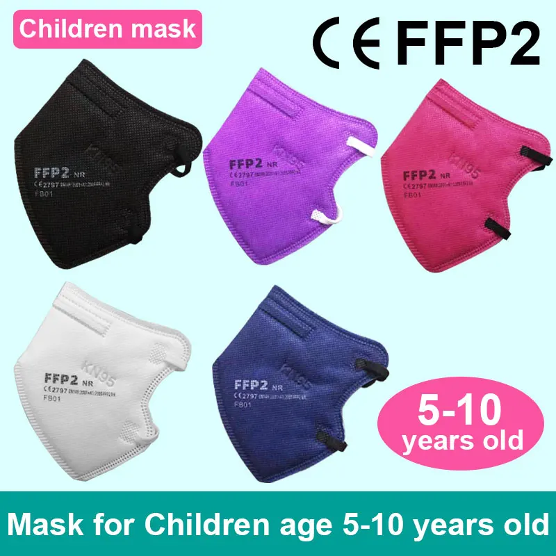 Children FFP2 Mask Mouth Mascarillas Kid KN95 Face Masks FFP2 Child KN95 Mask Children FPP2 Masks Kid Protective Mascarilla Face face mask