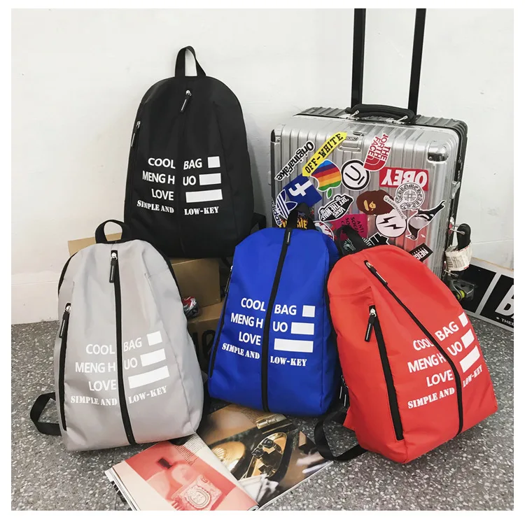 

2019 New Style Men's Fashion & Sports Waterproof Backpack Women's Korean-style Trend Western Style Water Resistant Backpack