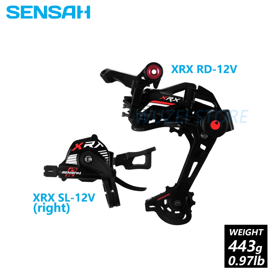 XRX 12 a set SENSAH велосипед задний переключатель RX10 CRX XRX 10/11/12-скорость триггерный переключатель передач 7/8S M310 M360 MTB переключения передач для M6000 M8000 M9100 - Цвет: XRX 12 a set
