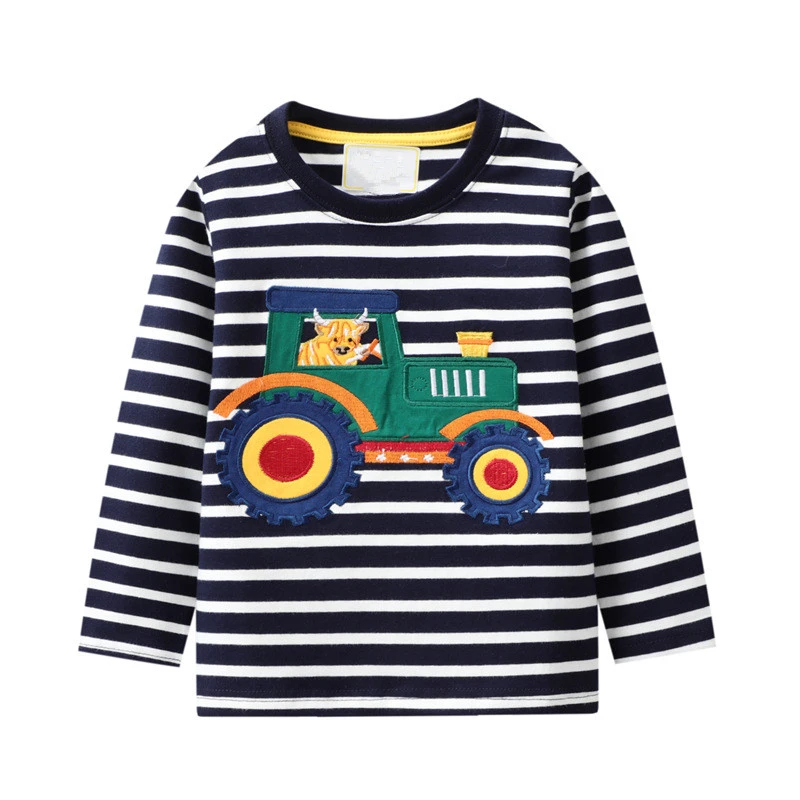 Vidmidボーイズtシャツキッズtシャツ男の子ブランドtシャツ子供ブラウス長袖コットン車トラックストライプ送料無料w02 Boys T Shirt Kids Kids Teest Shirt Kids Aliexpress