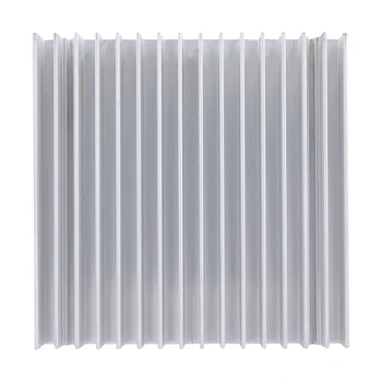 

Aluminium 100mmx100mmx18mm Square Shape Heatsink Cooling Cooler Fin