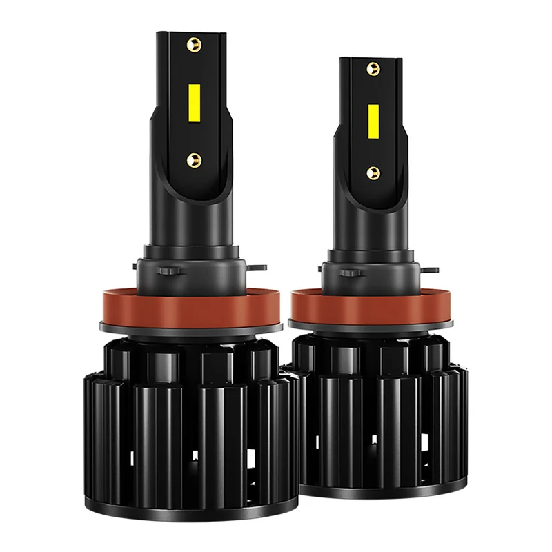 New 2PCS Car LED Headlight H1 H3 H4 H7 H11 9005 6500K Auto Bulb Headlight LED Car Lights Auto Accessories Headlamp Universal