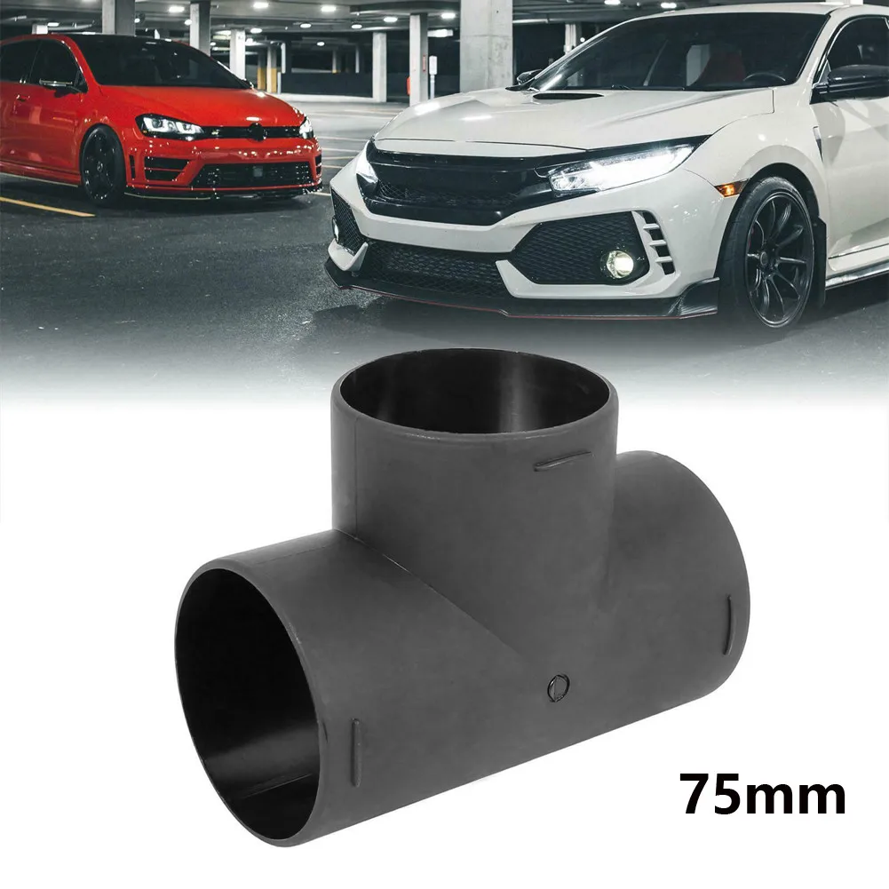Outlet Exhaust Connector For Eberspaecher Air For Diesel Parking Heater Tee 3 Way Water Pipe Tube Adapter Connectors luukiy Air Vent Ducting 60 / 75mm 