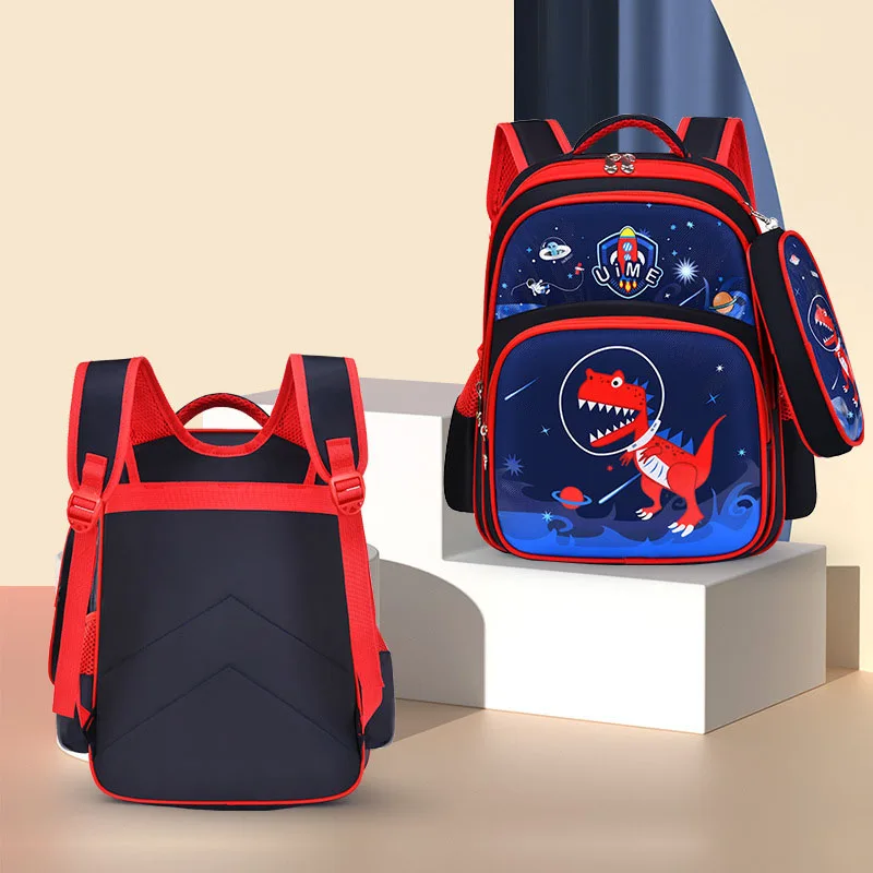 2021 Disney Children's School Bag Primary School Cartoon Princess Pattern Pencil Bag Outdoor Casual Boys Girls Student Backpack