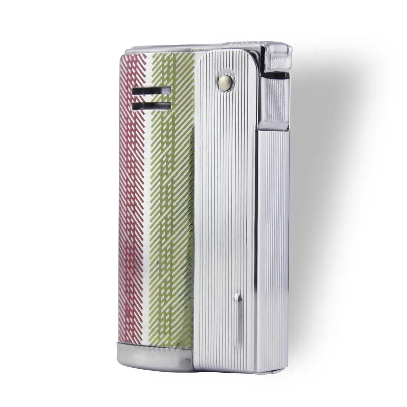 IMCO Original Steel Metal Gasoline Kerosene Lighter 6800 Silver Oil Smoking Cigarette Briquet Men Birthday Gift Gadgets 4