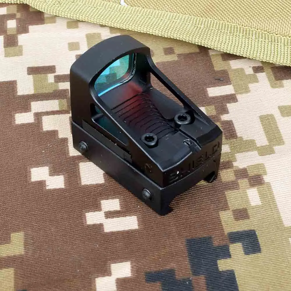 Тактический RMS Reflex Micro Red Dot прицел с вентилируемым креплением и распорками для Глок для страйкбола пистолет