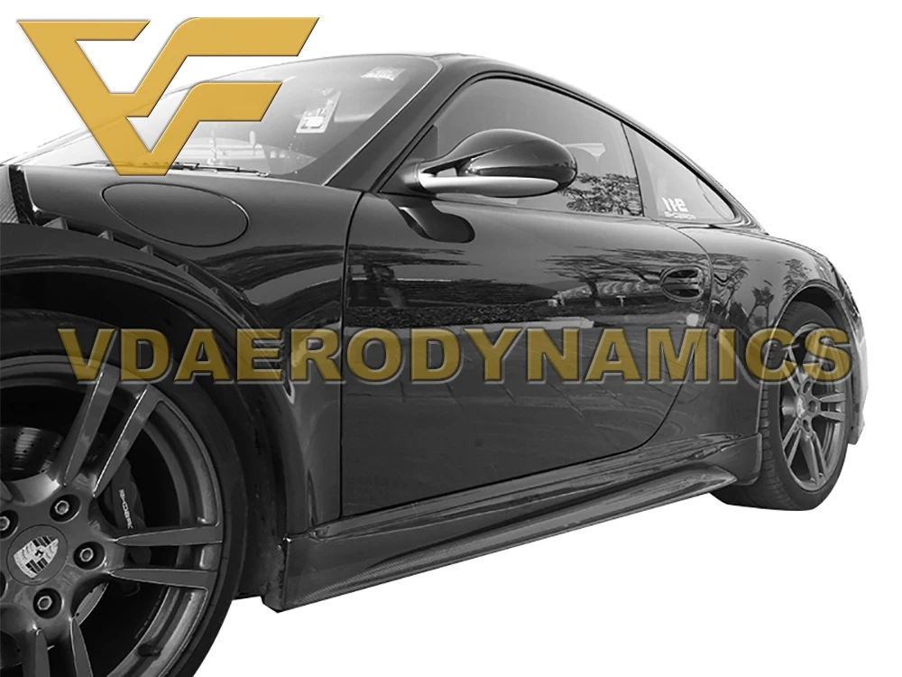 Подходит для 08-11 997 997,2 Porsche 911 Carrera S 4 4S GTS VAD-991GT3 полный комплект кузова передний бампер задний бампер боковые юбки крыло