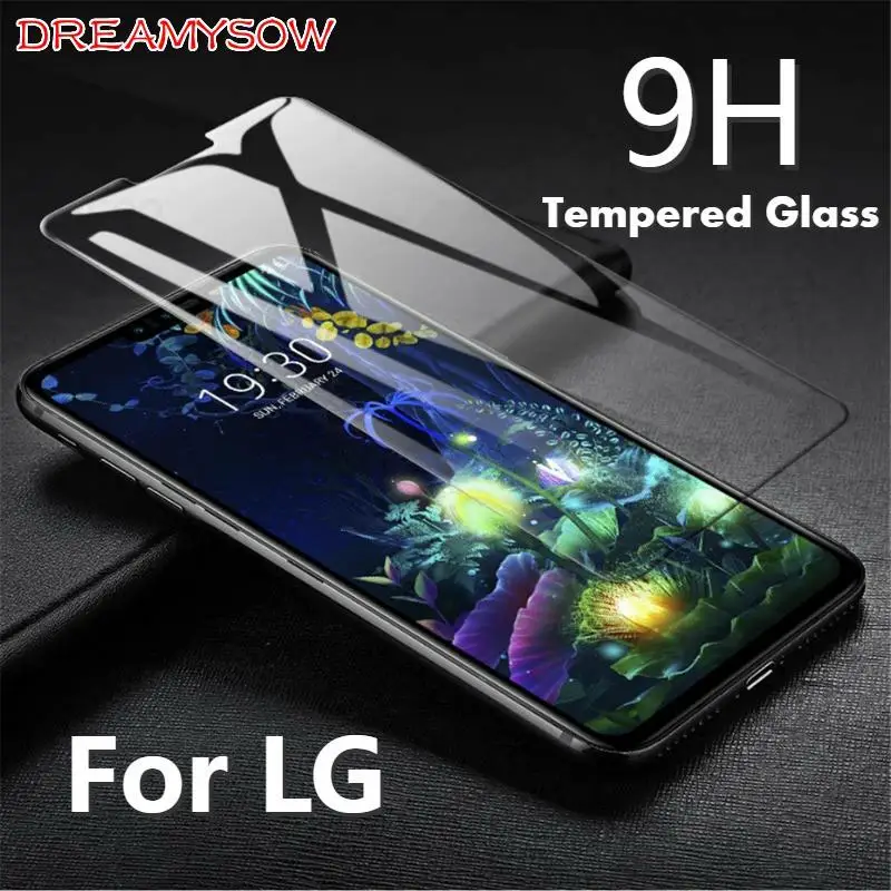 Ультратонкое защитное покрытие из закаленного Стекло для LG Q60 Экран протектор для LG K11 K9 G8S thinq V50 V40 Q6 Q7 K8 K10 V20 K30 с пленочным покрытием