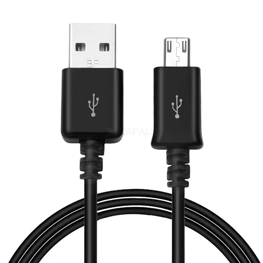 Светодиодный USB зарядное устройство 2A Быстрая зарядка+ 1 м USB зарядный кабель для Redmi 4X5 5a 6a note 6 Pro для huawei honor 7X 7a Pro 8X Max P Smait - Тип штекера: 1m cable black