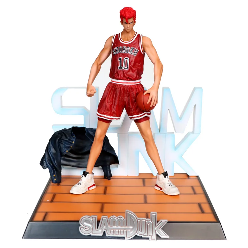 Экшн фигурка аниме Slam Dunk Haruko Akagi Sakuragi Hanamichi 25 см школьная Коллекционная модель Shohoku