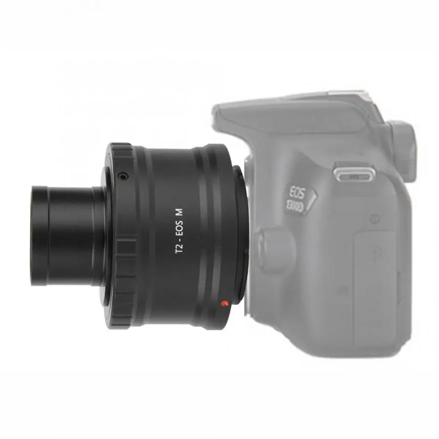 Адаптер объектива из алюминиевого сплава для телескопа Canon EOS M 1 25 м адаптер