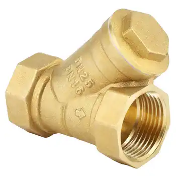 

Brass Filter Valve BSPP Female Y Shaped Brass Strainer Filter Valve Connector