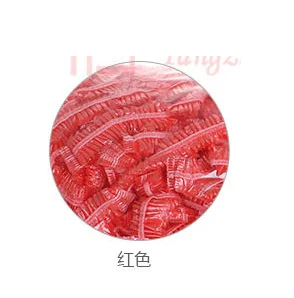 50p одноразовая шляпа для отеля, одноразовая эластичная шапочка для душа, для ванной комнаты - Цвет: 1