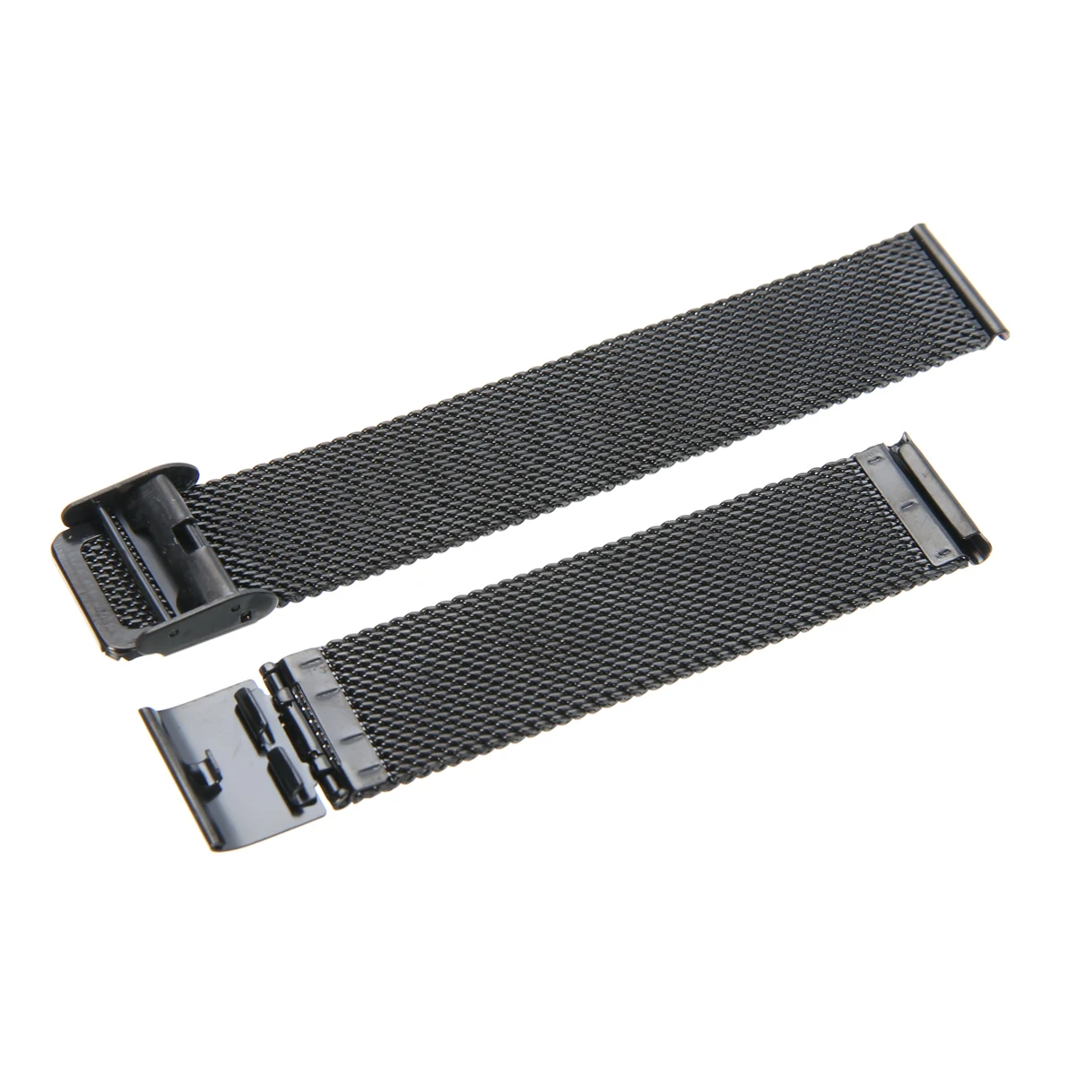 12mm/14mm/16mm/18mm/20mm/22mm/24mm Stainless Steel Watch Strap Straight End Bracelet Mesh Buckle Watch Band 4 Colors Shellhard