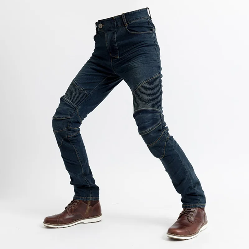 Classic Motorcycle Pants Men Moto Jeans Protective Gear Riding Touring Motorbike Trousers Motocross Pants motorcycle pants motorcycle jeans