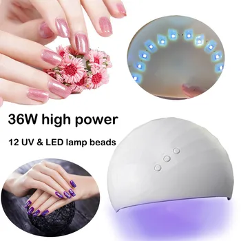 

Led Uv 36w Nail Dryer Curing Gel Polish Lamp Light Curing Manicure Machine Nail Uv Gel Usb Smart Timing Nail Art Tools