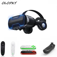 VR Гарнитура 3D VR очки гарнитура для шлема дополнительный беспроводной пульт дистанционного управления G02ED VR 8,0 стандартный выпуск гарнитура Версия Vr коробка