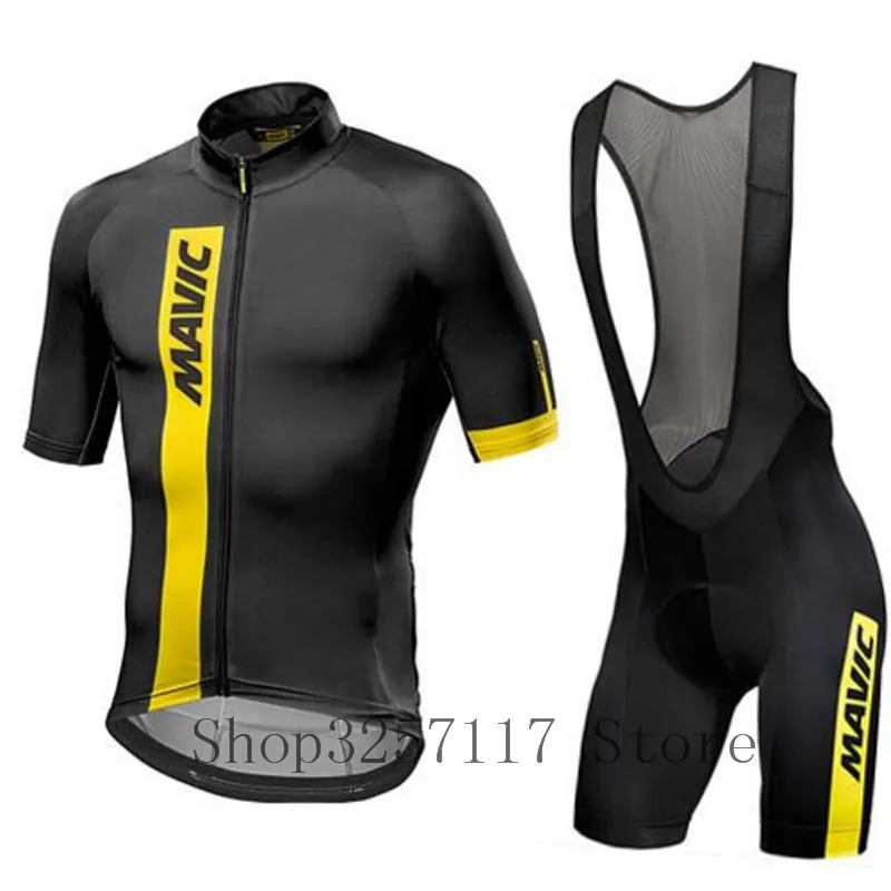 Mavic Blue Велоспорт Джерси набор летняя дышащая одежда MTB для велосипедистов велосипедная Одежда для велоспорта Одежда Maillot Ropa Ciclismo - Цвет: suits 3