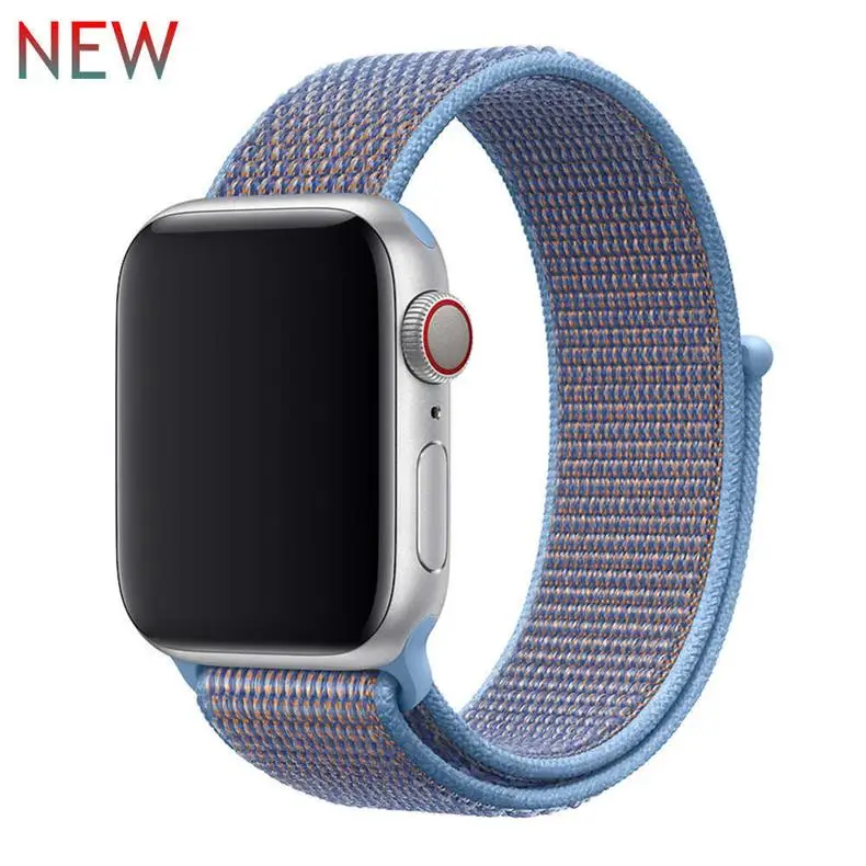 Ремешок для apple watch 5 4 ремешок 44 мм 40 мм Correa 42 мм 38 мм iwatch 5 4 3 2 нейлоновый браслет pulseira ремешок для часов