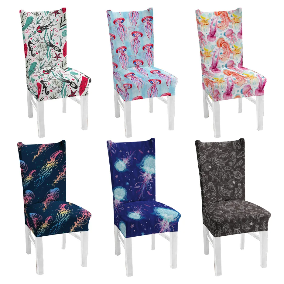 Wholesale Chair Cover Big Elastic Stretch Seat Slipcovers Office Chairs Covers Home Dining Room Banquet Drop Shipping | Дом и сад