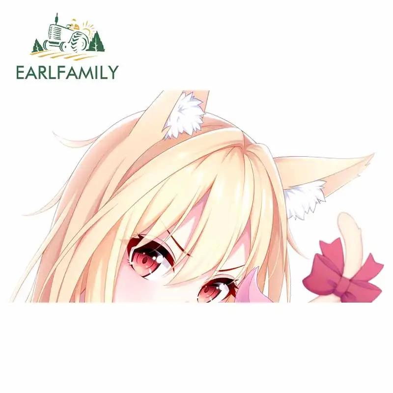 EARLFAMILY 13 см x 7 4 для Аниме Девушки наклейки автомобиля искусственная виниловая