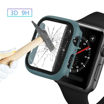 

Super Thin Case Fits Apple Watch Series 5 4 3 2 Case With Screen Protector Waterproof Scratch For Iwatch 44mm 42mm 40mm 38mm