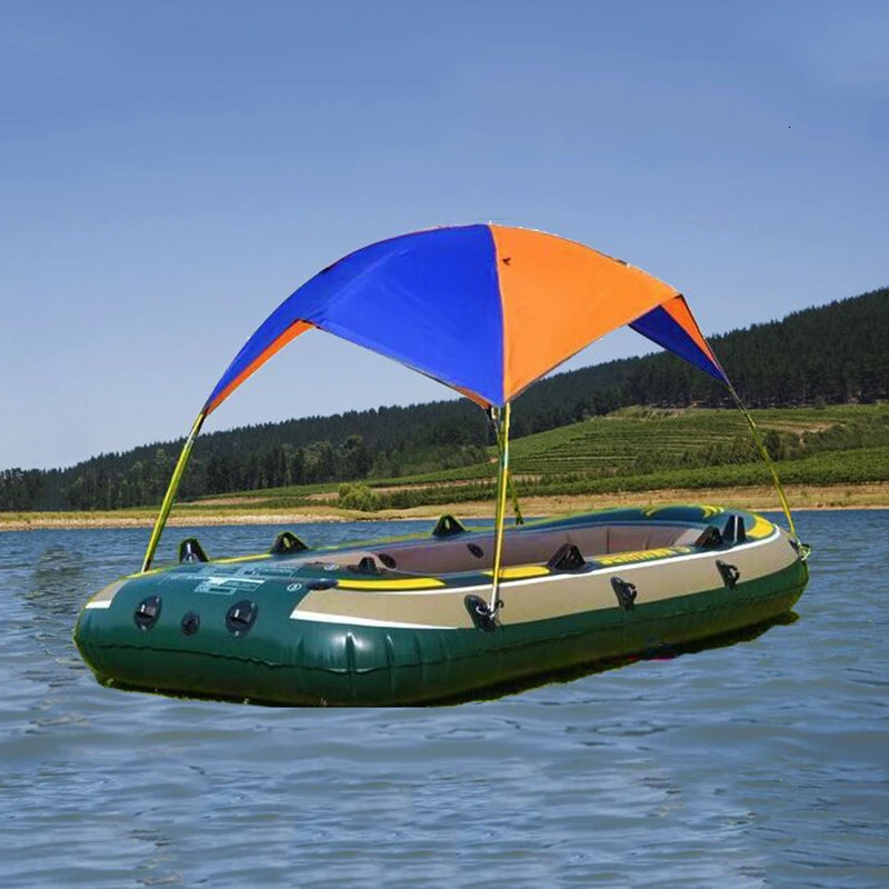 Надувная лодка Dinghy тент наружный водный козырек для рыбалки, складной тент, тент, укрытие от дождя приборы аксессуары рыбалки