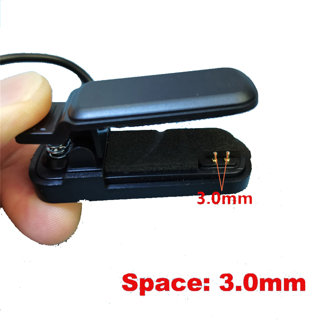 2 Pin Charger Cable 3mm 4mm For SmartWatch T500 W26 W27 W37 X6 X8 Max I7 T100 Plus Smart Bracelet Wristbands Charging Cable