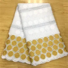 Swiss Lace Fabric Cotton Suisse Dry Lace Fabrics High Quality Dubai Fabric Swiss Voile Lace In Switzerland 5yards/lot