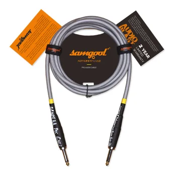 

Samgool+ guitar cable noise reduction line electric box piano performance static audio line wood ballad effect amplifier