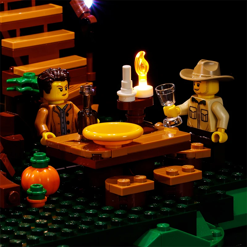 Vonado For Lego Ideas Creative 21318 Tree House Light Boys And