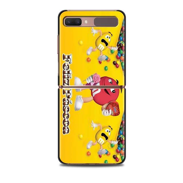 Phone Case For Samsung Galaxy Z Flip3 5G z flip 3 5G zFlip Cover Cellphone Shell Fundas M&M's Chocolate Nutella Bottle B01