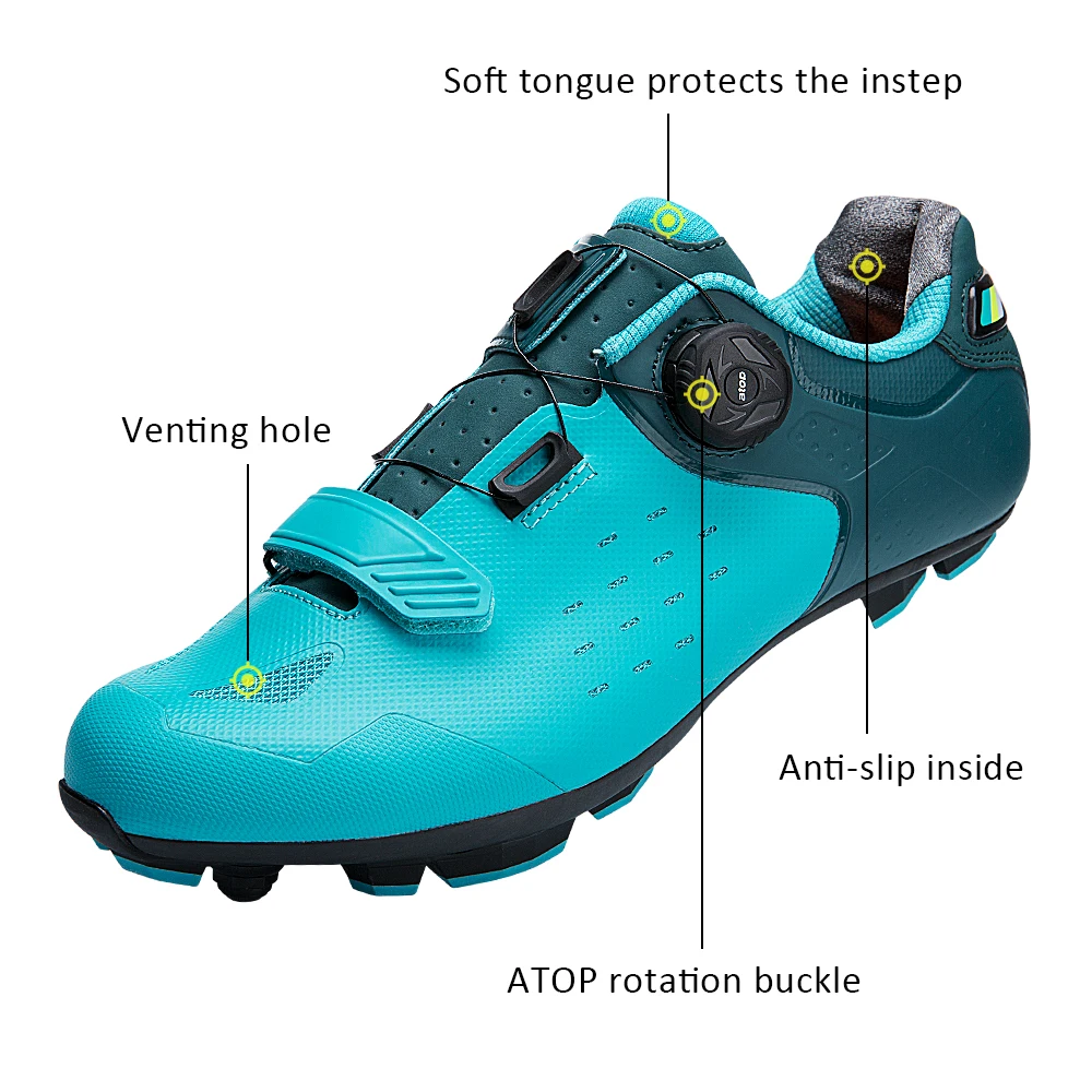 Santic велосипедная обувь MTB Кроссовки противоскользящие профессиональные самоблокирующиеся уличные велосипедные кроссовки MTB Спортивная велосипедная обувь MS19004