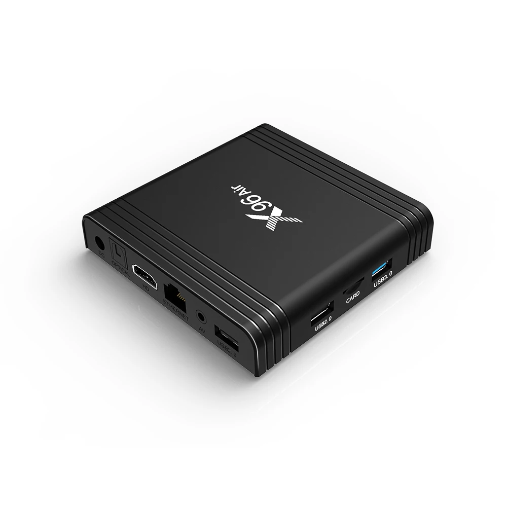 ТВ приставка X96 Air на Android 9 0 умная Amlogic S905X3 4K 4 ГБ 64 четырехъядерный процессор X96Air 2 4G