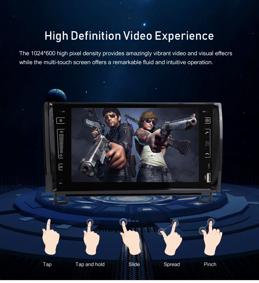 Sale Android 9.0 Car Radio Navigation For Toyota Tundra Sequoia 2007-2013 DVD Player GPS Multimedia WIFI Bluetooth Video Stereo 2