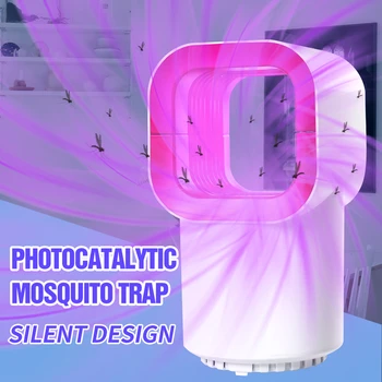 

Mosquito Killer USB Electric LED Mosquito Lamp 15W Home Photocatalysis Mute UV Light LED Bug Zapper Insect Trap Radiationless