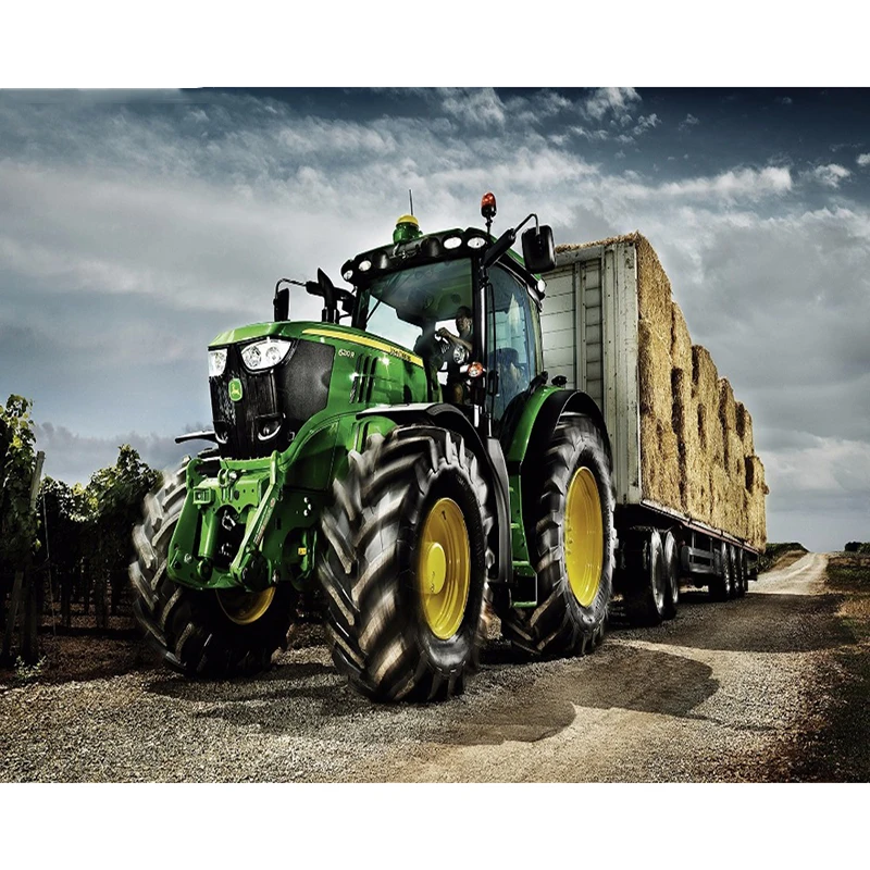 

Tractor Full 5D diy Diamond Painting Cross Stitch Crystal Needlework Diamond Embroidery Diamond Decorative Wedding decoration